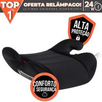 Assento Elevado p/ Carro Cadeirinha Infantil Estofada Preta Até 36Kg Assento Elevado p/ Carro Cadeirinha Infantil Estofada Preta Até 36Kg