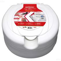 Assento Elevado Para Vaso Sanitário 13,5 Cm Soft Mebuki Cor Branco