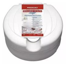 Assento Elevado Sanitário Com Tampa 13,5 Cm Mebuki