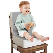 Assento elevatório Svkipibe para criança com encosto e fivelas de segurança
