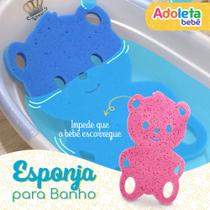 Assento Espuma Esponja Antiderrapante Para Banho Bebê Banheira Menino e Menina