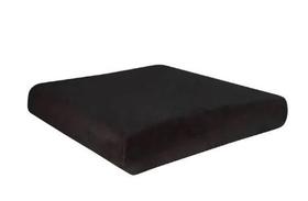 Assento estofado quadrado cadeira banho espumabraz preto