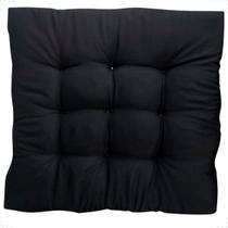 Assento Futon Almofada Grande 60x60cm Estofada Conforto Para Sala, Sofá, Poltrona, Banco, Pallet e Cadeira