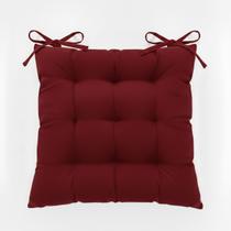 Assento Futton 40x40cm Diversas Cores Futon P/Cadeiras Pallets Banquetas Sofás Decoração Almofada