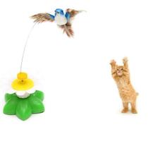 Assento giratório elétrico Birdie Funny Cat Pet Toy Gato Gatinho