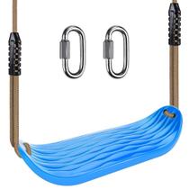 Assento giratório SELEWARE antiderrapante de plástico azul para crianças e adultos