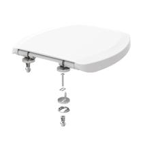 Assento incepa thema branco soft close easy clean tigre pp Assento incepa thema branco soft close easy clean tigre pp