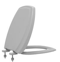 Assento incepa thema cinza soft close polipropileno Assento incepa thema cinza soft close polipropileno