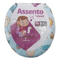 Assento Infantil Decorado Festa no Céu Redutor para Vaso Oval