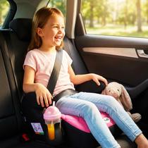 Assento Infantil Elevacao Triton Rosa Carro Cadeirinha Copo