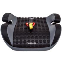 Assento Infantil Para Carro Passear Booster Cadeira Cadeirinha De Elevação Cor Preto Elevation