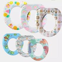 Assento Infantil Redutor Para Sanitário Acolchoado Bebê Desfralde