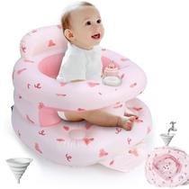 Assento Inflável para Bebê BYEQWB com Bomba de Ar e Função de Injeção de Água Assento Inflável para Bebê BYEQWB com Bomba de Ar e Função de Injeção de Água