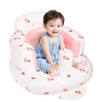 Assento inflável para bebês Momsnug de 3 a 36 meses com bomba - rosa