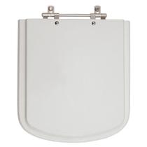 Assento Laqueado Bali Cinza Platina 42,5X36Cm