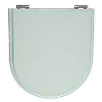 Assento Laqueado Calypso Verde Água Tampa Para Vaso Incepa