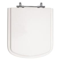 Assento Laqueado Gap Branco Tampa para Vaso Roca em MDF Assento Laqueado Gap Branco Tampa para Vaso Roca em MDF