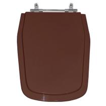 Assento Laqueado Imperium Marrom Tampa Vaso Celite Em Mdf Assento Laqueado Imperium Marrom Tampa Vaso Celite Em Mdf