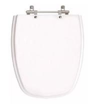 Assento Laqueado Monte Carlo Branco Gelo Para Bacia Deca