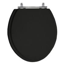 Assento Laqueado Oval Preto Tampa Para Bacia Universal Mdf Assento Laqueado Oval Preto Tampa Para Bacia Universal Mdf