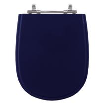 Assento Laqueado Paris Azul Cobalto Vaso Ideal Standard Mdf