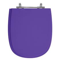 Assento Laqueado Sabatini Azul Valência Tampa para Vaso Icasa em MDF