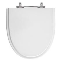 Assento Laqueado Studio Branco Tampa Para Vaso Incepa Em Mdf