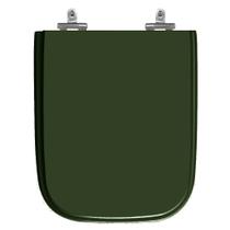 Assento Laqueado Tivoli Verde Escuro Tampa Ideal Standard MDF Assento Laqueado Tivoli Verde Escuro Tampa Ideal Standard MDF