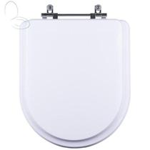 Assento Madeira Laqueada p/ Bacia Carrara/Nuova/LK/Level Branco/CR Tomdo