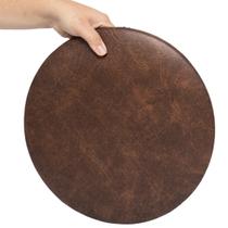 Assento Marrom Claro Estofado P/ Banqueta Cadeira Colorido