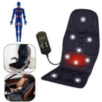 Assento Massageador Lombar, Coxas e Pescoço Terapia Com Aquecimento Almofada de Massagem Massageador multifuncional para assento de Carro
