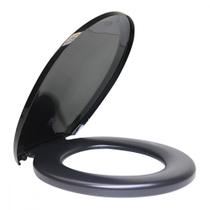 Assento Metasul Almof Oval Plus Preto Assento Metasul Almof Oval Plus Preto