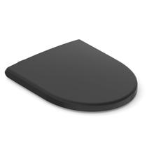 Assento Original Termofixo Soft Close Smart Preto Celite