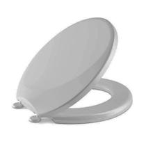 Assento oval almofadado suavit cinza conv. pp tigre