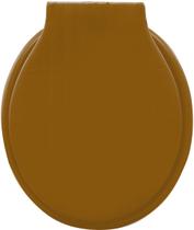 Assento Oval Caramelo em PVC para Banheiro Granplast Assento Oval Caramelo em PVC para Banheiro Granplast