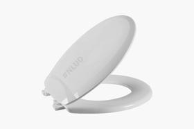 Assento p/ Vaso Sanitário Oval Talento Astra Branco Brilhante