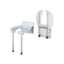 Assento para Banho De Parede Sit Box Carci Dobrável Segurança e Conforto no Banho