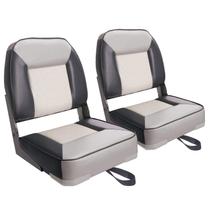 Assento para Barco XGEAR Deluxe com Encosto Baixo Dobrável - Pacote com 2 Assento para Barco XGEAR Deluxe com Encosto Baixo Dobrável - Pacote com 2