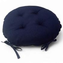 Assento Para Cadeira Almofada Futon 40x40 Redondo Vários Modelos