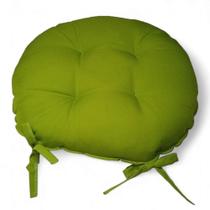 Assento Para Cadeira Almofada Futon 40x40 Redondo Vários Modelos