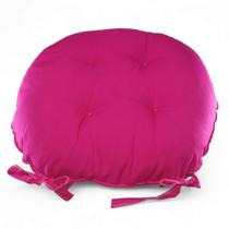 Assento Para Cadeira Almofada Futon 40x40 Redondo Vários Modelos