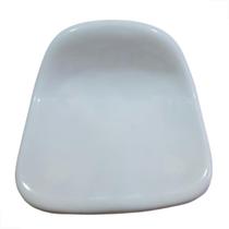 Assento para cadeira concha branca pp7 (somente o assento) Assento para cadeira concha branca pp7 (somente o assento)