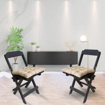 Assento Para Cadeira Futon 35x35cm Cores Variadas