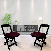 Assento Para Cadeira Futon 35x35cm Cores Variadas - CLICK HOUSE