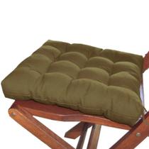 Assento Para Cadeira Futon 60x60CM - Caqui