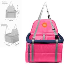 Assento Para Carro Pet Cães/Gatos Até 10kg Transpet Tubline