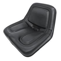 Assento para cortador de grama Keystone Steel Pan com encosto médio, preto, PVC Assento para cortador de grama Keystone Steel Pan com encosto médio, preto, PVC