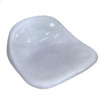 Assento Para Estádio Banco Cadeira Concha PP-7 Proteção UV Branco