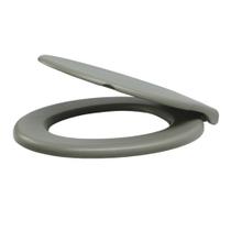 Assento Para Vaso Oval Universal Cinza - Alumasa