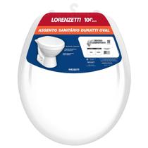Assento para Vaso Sanitário Oval Branco Modelo Universal Assento para Vaso Sanitário Oval Branco Modelo Universal